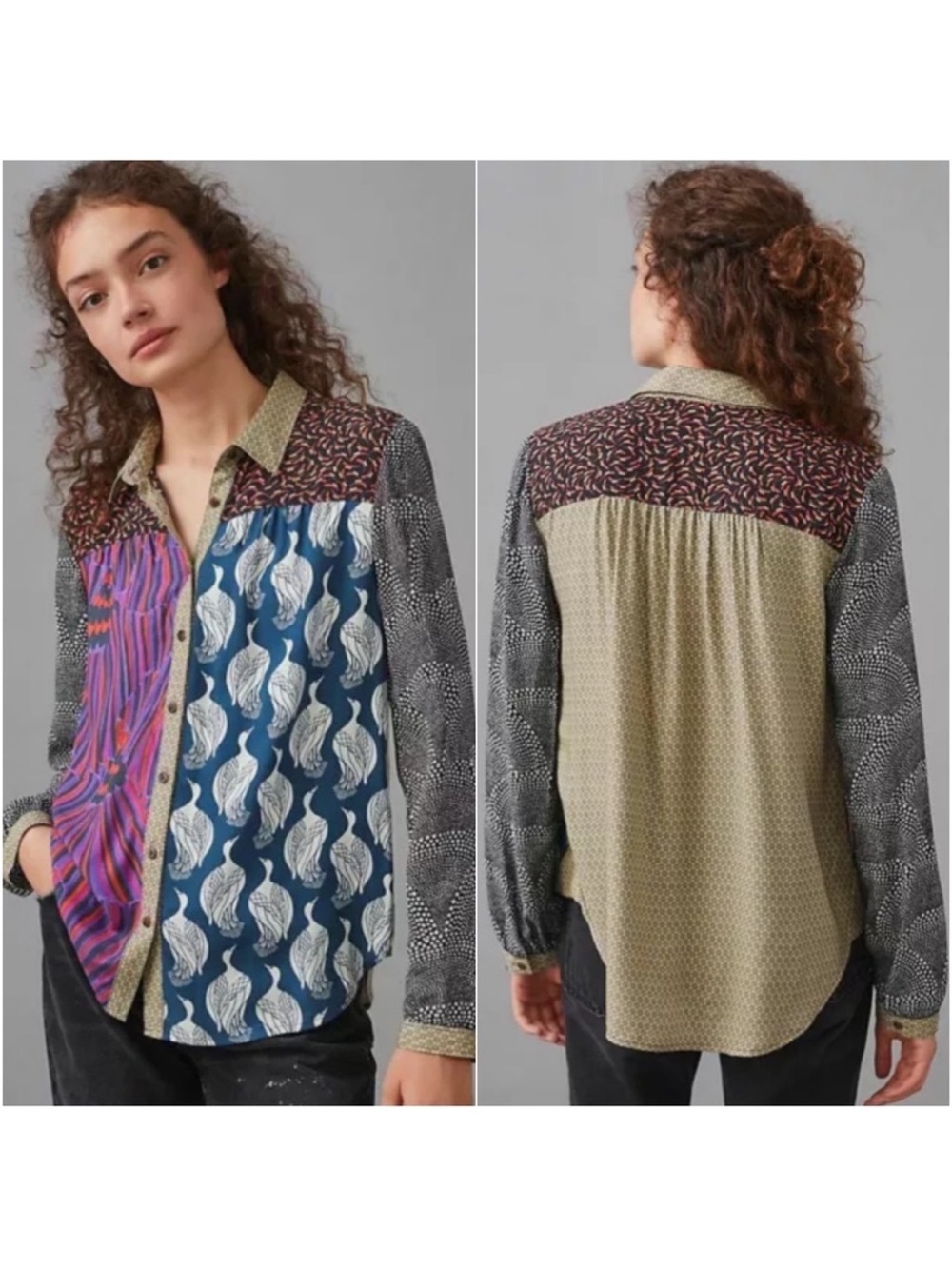 Maeve Anthopologie Maeve Paz Contrast
Buttondown size M